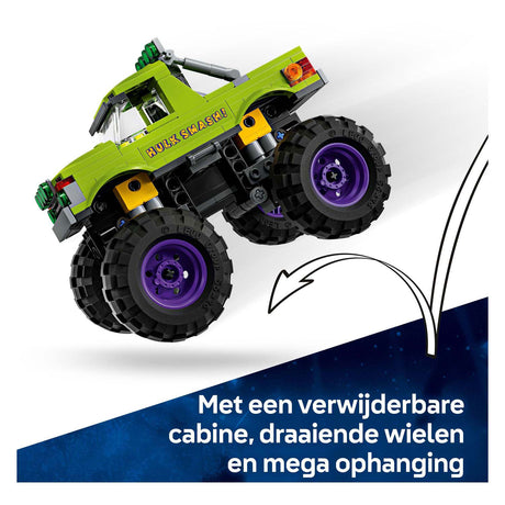 Lego Marvel: Hulk Truck vs. Thanos – Superhelden-Spielzeug – 76312