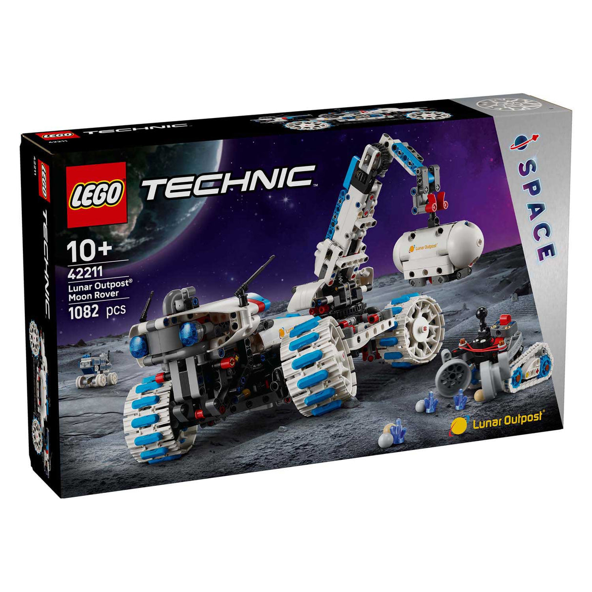 Lego® Technic Lunar Outpost™ Mondrover-Raumfahrzeug – 42211