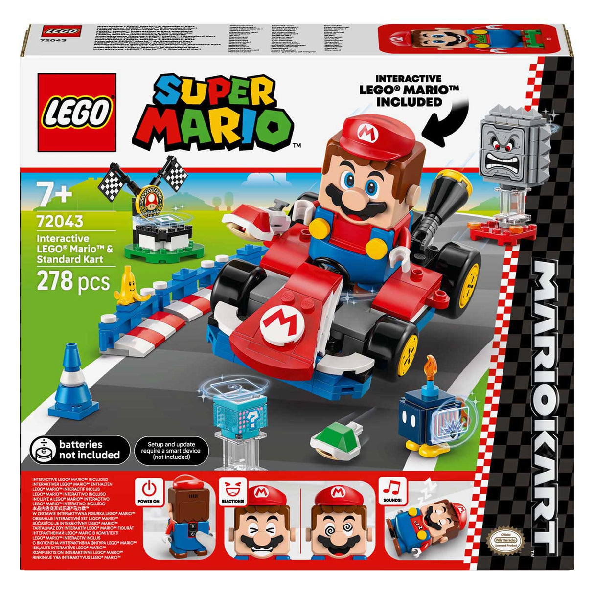 Lego Super Mario 72043 Mario und Standard-Kart