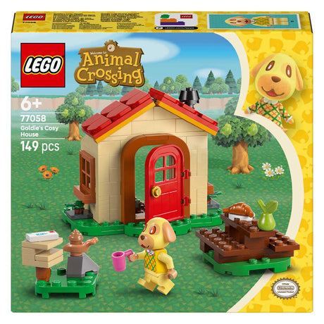 Lego Animal Crossing 77058 Goldies gemütliches Hausbauset