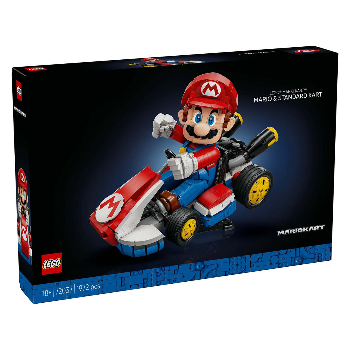 Lego Super Mario 72037 Mario Kart Mario und Standard-Kart