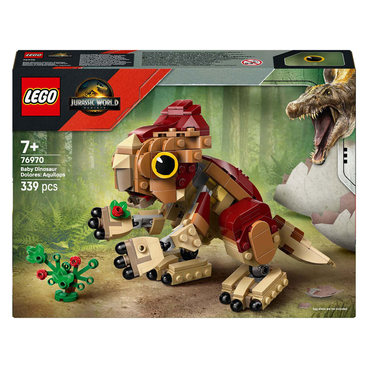 Lego Jurassic World 76970 Baby-Dinosaurier Dolores: Aquilops