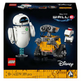 Disney Lego 43279 Pixar Wall-E und Vorabend