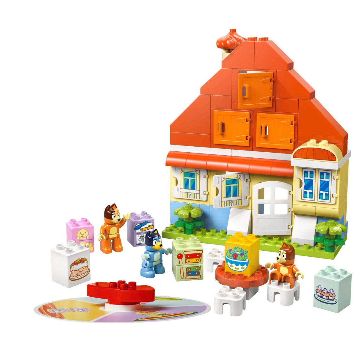 Lego Duplo 10459 Haus von Bluey und ihrer Familie mit Memory-Spiel