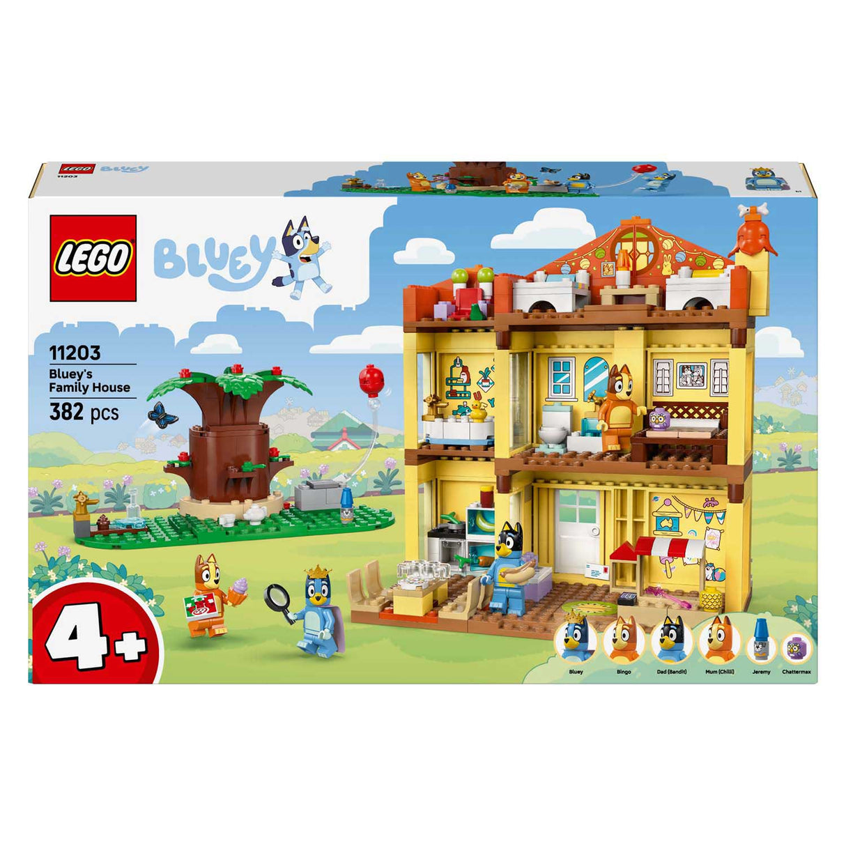 Lego Duplo 11203 Spielset „Haus von Bluey und ihrer Familie“.