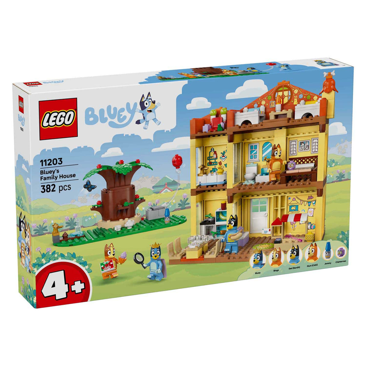 Lego Duplo 11203 Spielset „Haus von Bluey und ihrer Familie“.