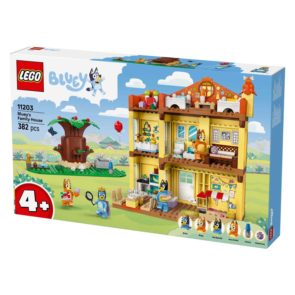 Lego Duplo 11203 Spielset „Haus von Bluey und ihrer Familie“.