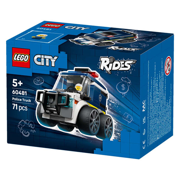 Lego City Brick Rides 60481 Fahrzeuge Polizeiauto | 2 Stk