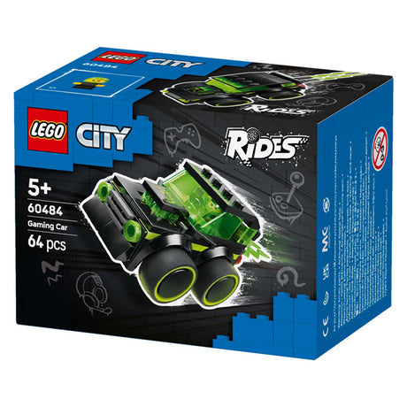 Lego City Brick Rides 60484 Fahrzeuge Gaming-Rennwagen | 2 Stk