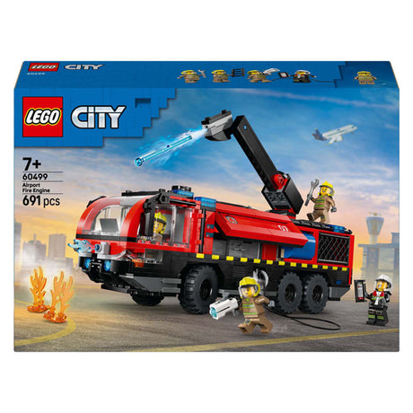 Lego City – Flughafen-Feuerwehrauto-Konstruktionsspielzeug (60499)