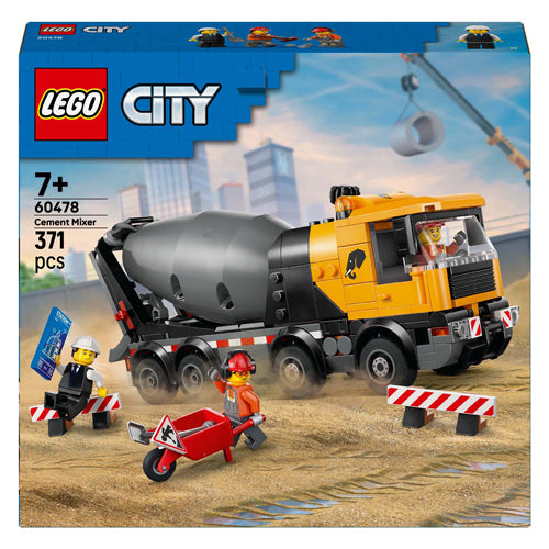 Lego City tolle Fahrzeuge 60478 Betonmischer