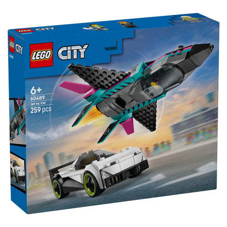 Lego city great vehicles 60489 straalvliegtuig vs. sportauto