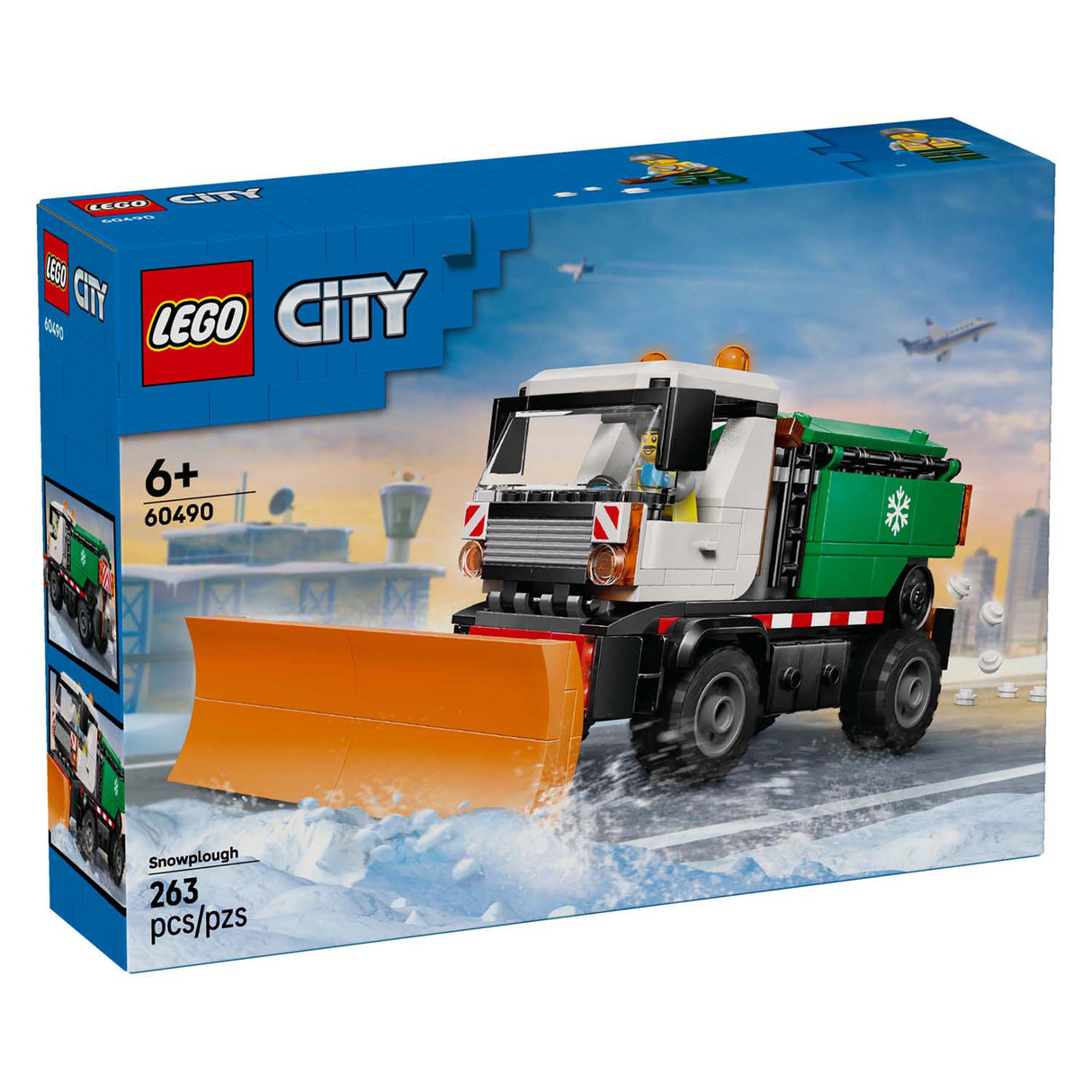 Lego City tolle Fahrzeuge 60490 Schneepflug