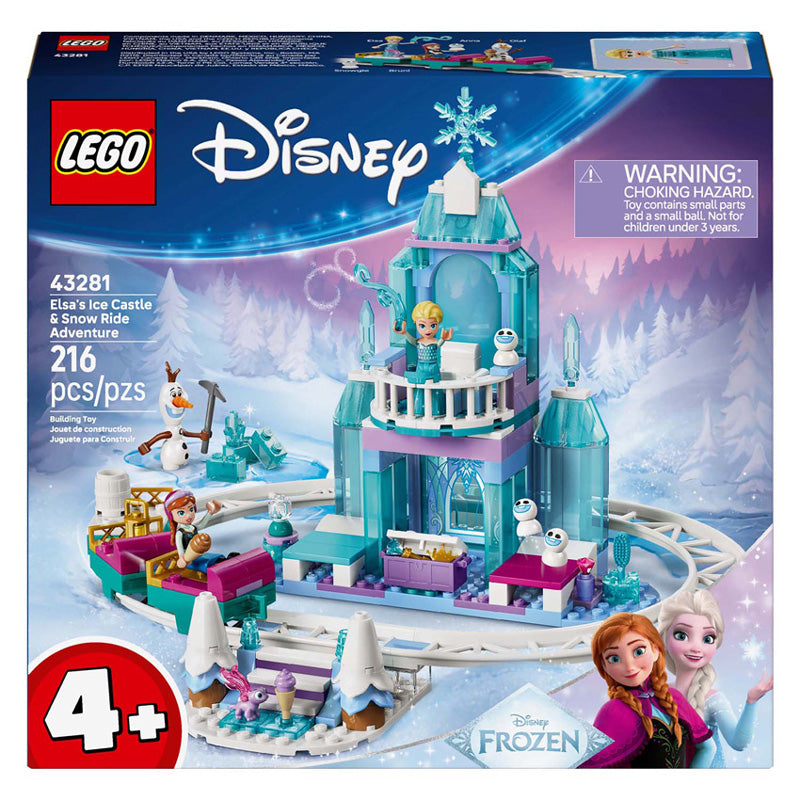 Lego Disney Princess 43281 Elsas Eisschloss und Schneefahrt