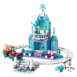 Lego Disney Princess 43281 Elsas Eisschloss und Schneefahrt