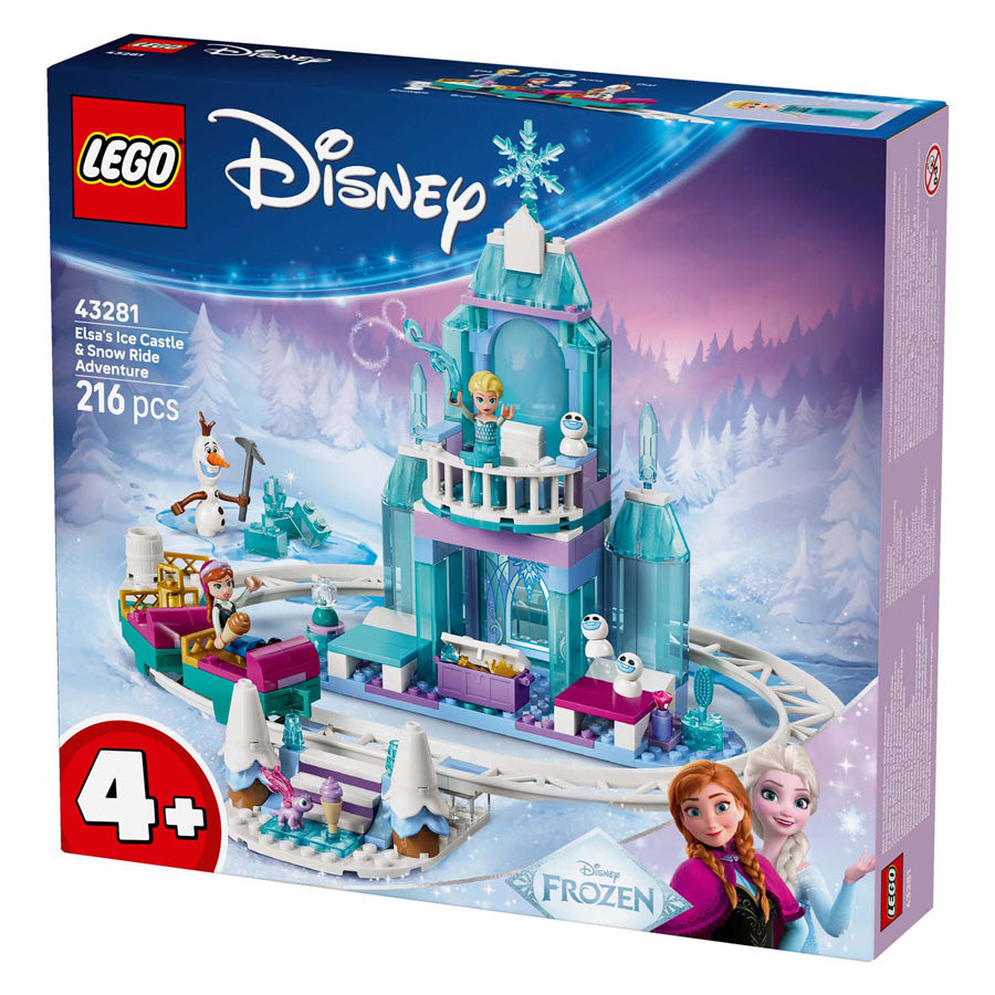 Lego Disney Princess 43281 Elsas Eisschloss und Schneefahrt