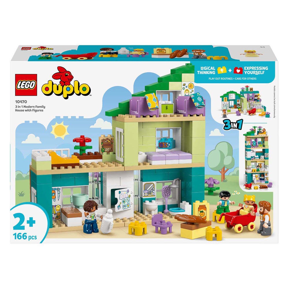 Lego Duplo Town 10470 3in1 modernes Haus mit Figuren