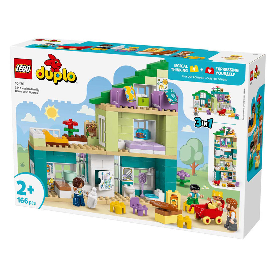 Lego Duplo Town 10470 3in1 modernes Haus mit Figuren