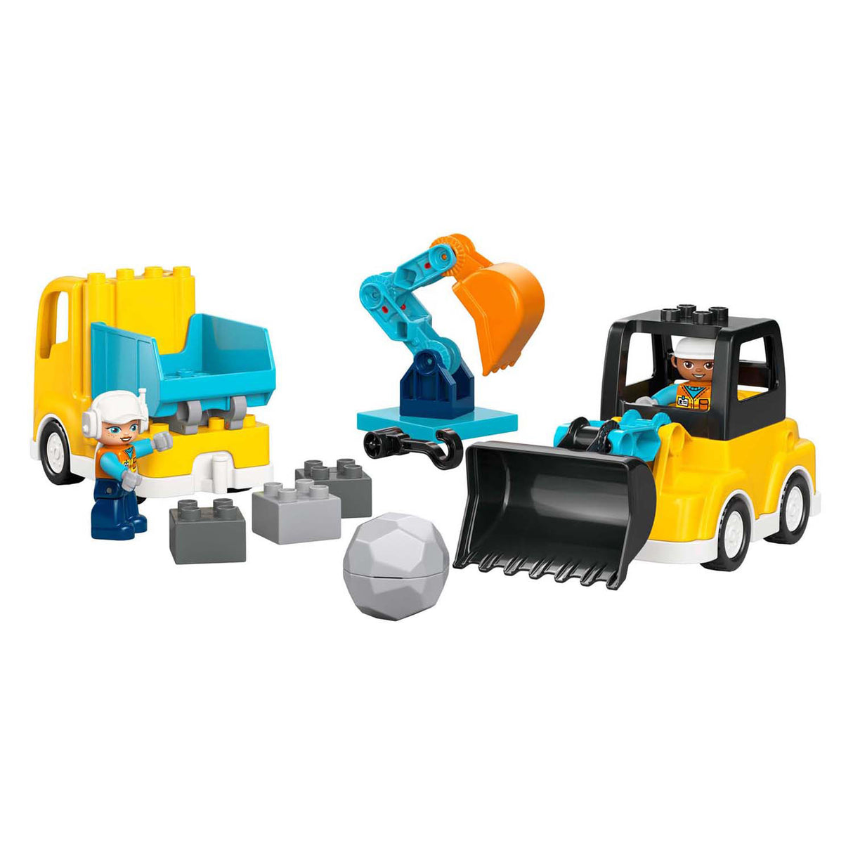 Lego Duplo Town 10475 3in1 Baufahrzeuge