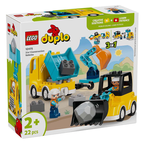 Lego Duplo Town 10475 3in1 Baufahrzeuge