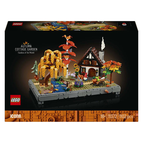 Lego Icons 11372 Herbstgarten mit Häuschen