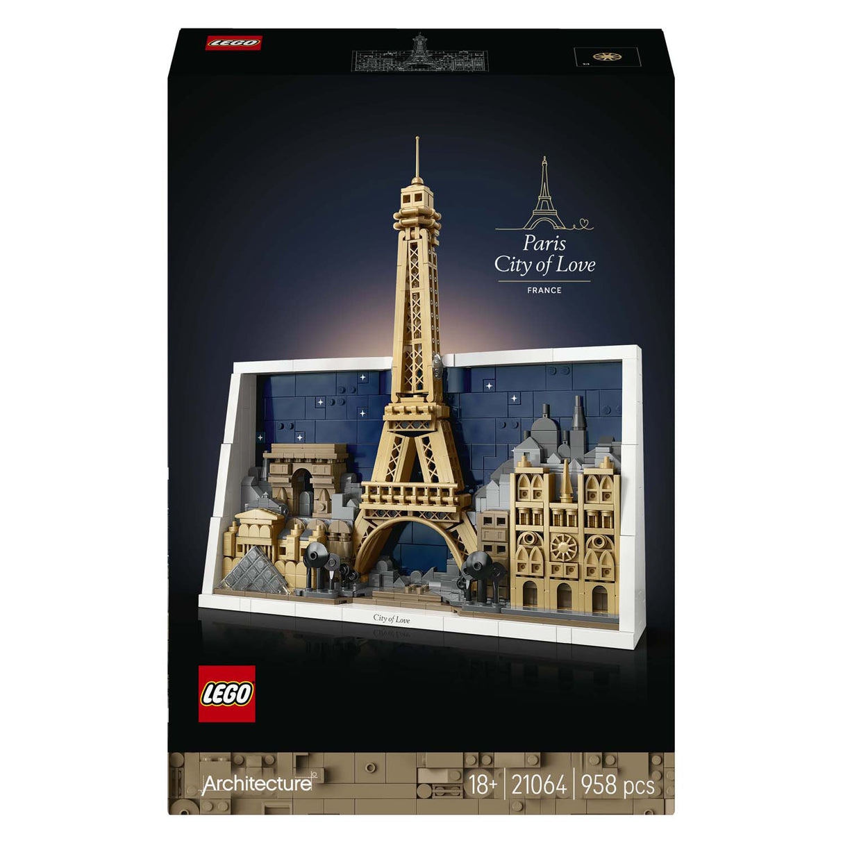 Lego® Architektur Paris – Stadt der Liebe – 21064