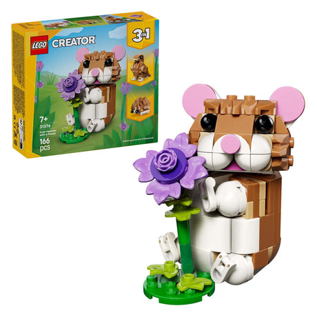 Lego Creator 31376 süßer Hamster mit Blume