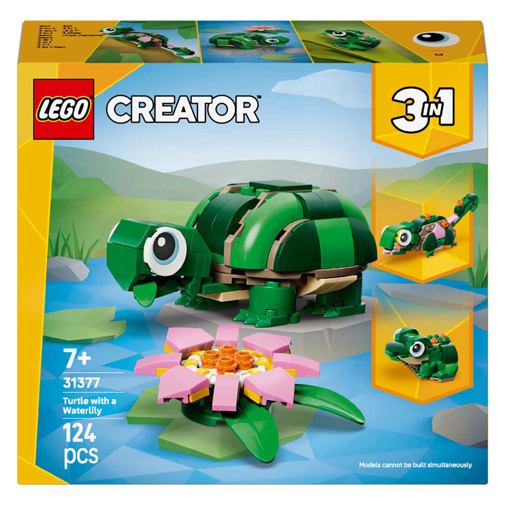 Lego Creator 31377 Schildkröte mit Seerose