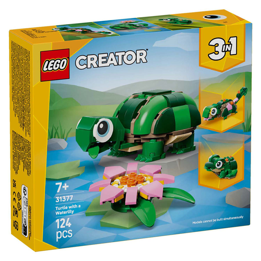 Lego Creator 31377 Schildkröte mit Seerose