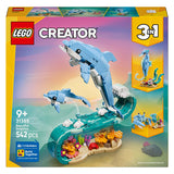 Lego Creator 31385 Meerestiere, wunderschöne Delfine