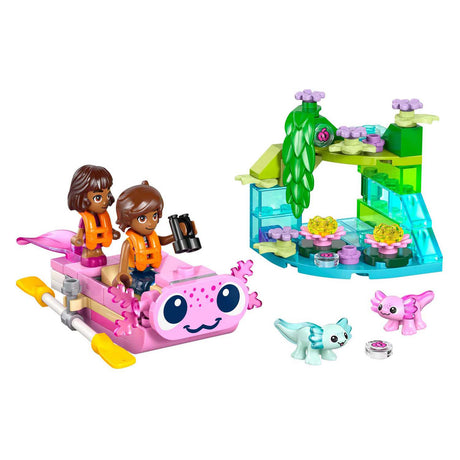 Lego Friends Axolotl-Abenteuerboot-Bauset – Spielzeug – 42681