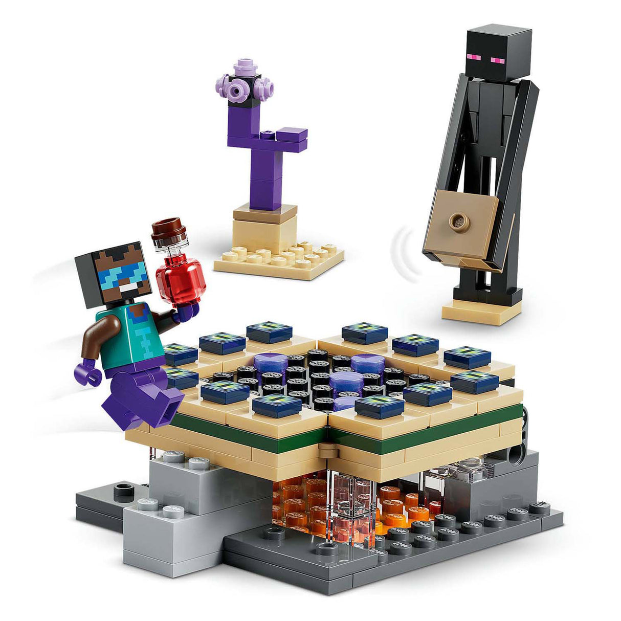 Lego Minecraft 21584 Reise in den Nether und das Endportal