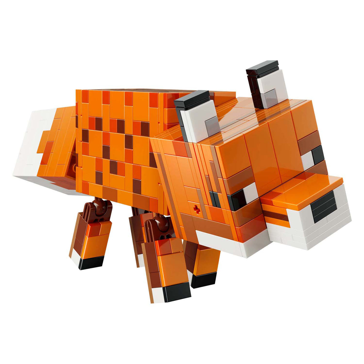 Lego Minecraft der Fuchs, Kinderzimmerdekoration und Tierspielzeug für Kinder – 21588