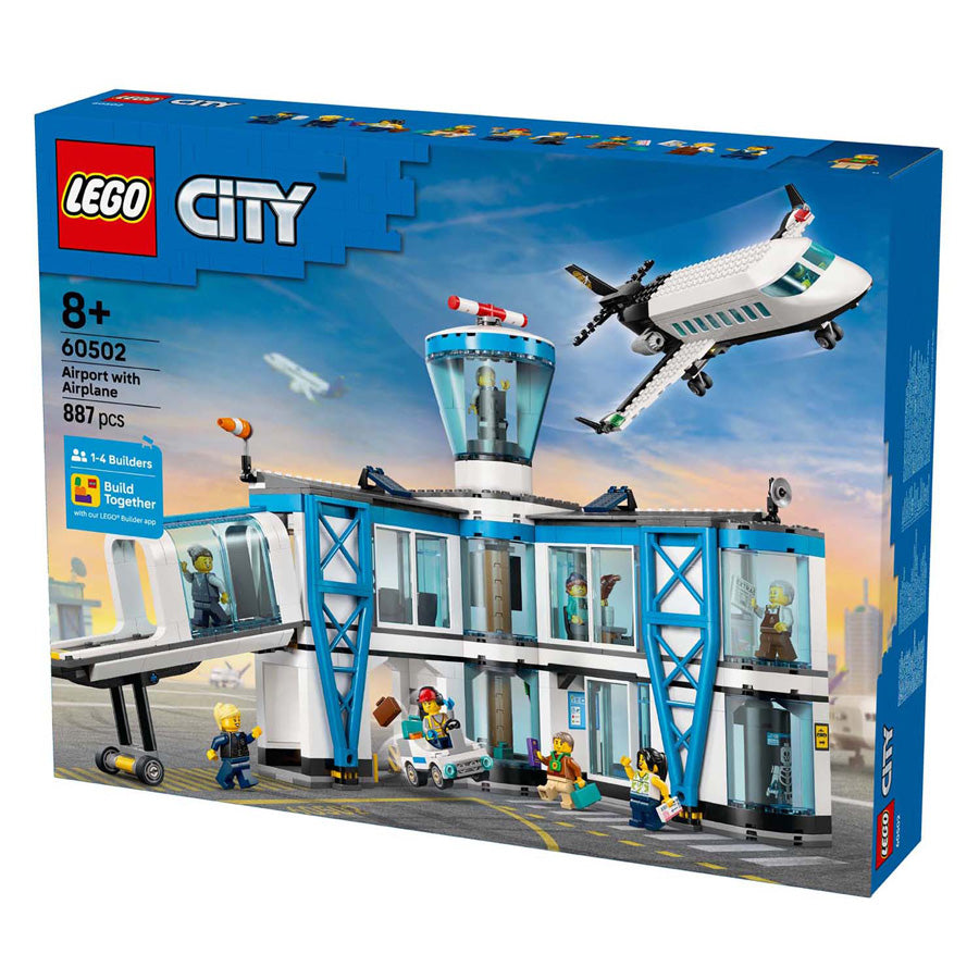 Lego My City 60502 Flughafen mit Flugzeug