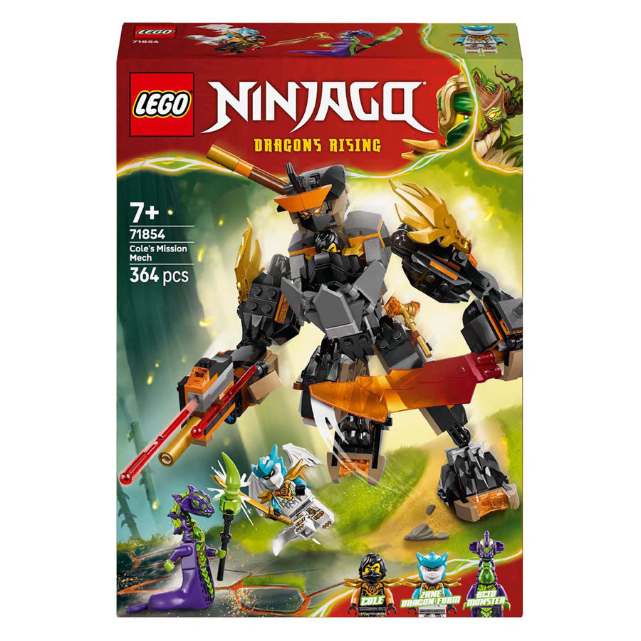 Lego Ninjago 71854 Coles Missionsmech und Drache Zane