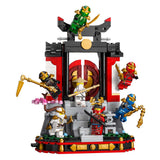 Lego Ninjago 71866 Display zum 15-jährigen Jubiläum mit Ninja-Figuren