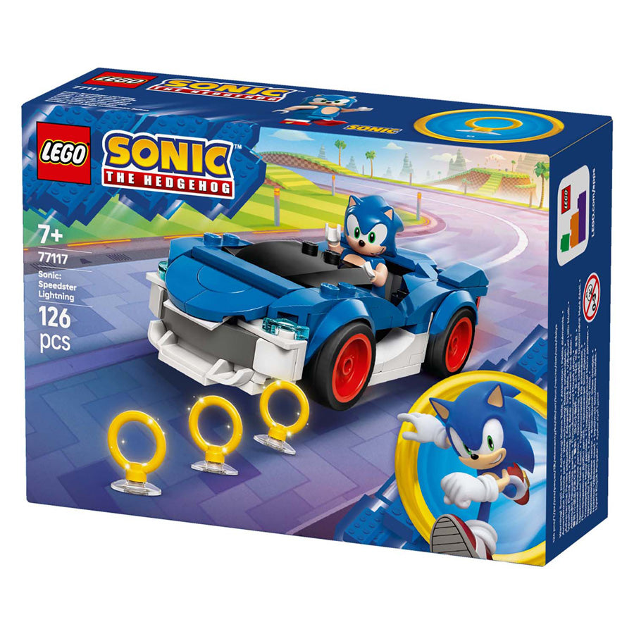 Lego Sonic the Hedgehog 77117 Sonic Car: Speed Star Lightning