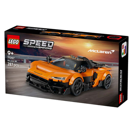 Lego® Speed Champions McLaren W1 – der echte Supersportwagen mit 1 Minifigur – Rennwagen – 77257