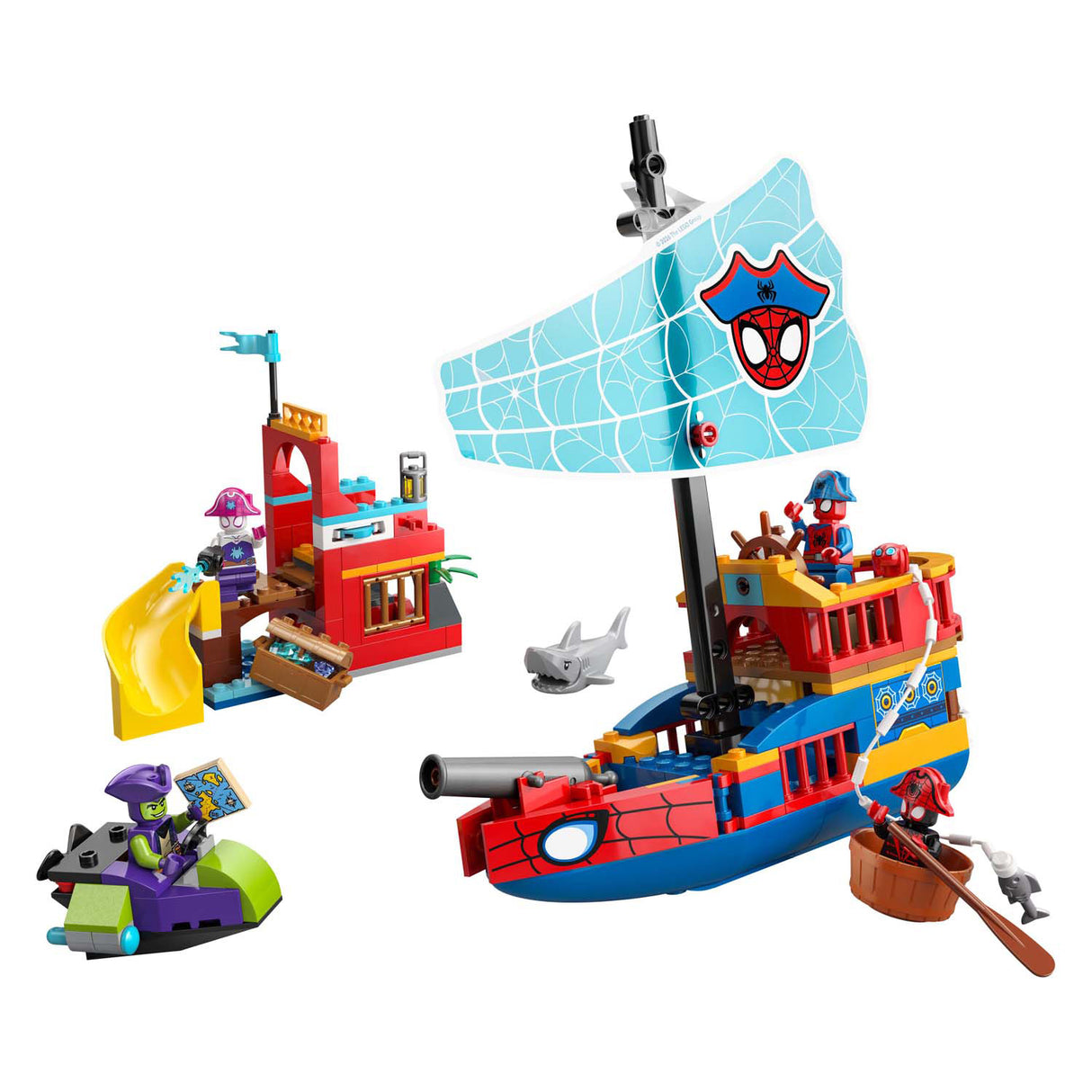 Lego Spidey 11208 Team Spidey Piratenschiff