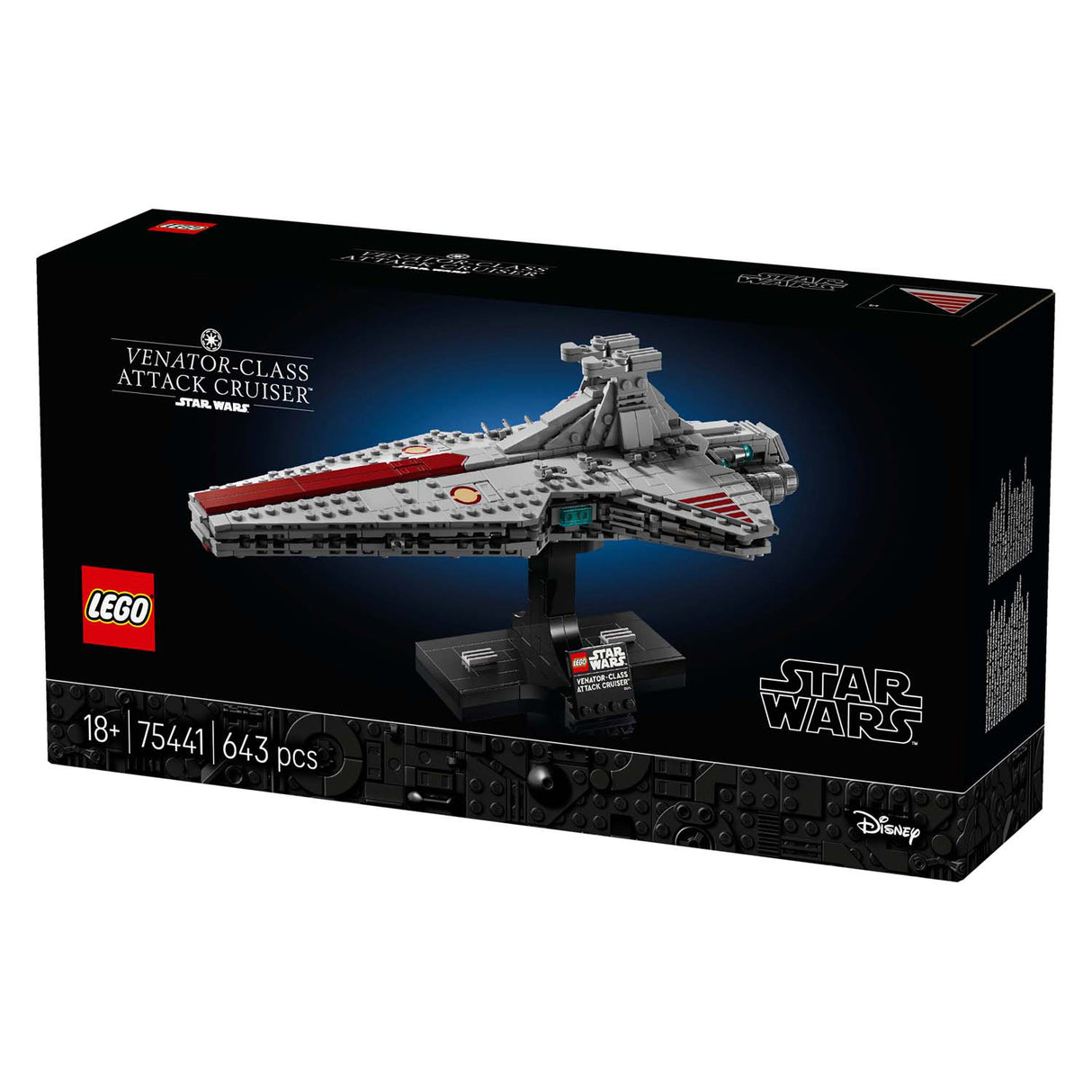Lego Star Wars Angriffskreuzer der Venator-Klasse – Bausatz für Erwachsene und Dekoration – 75441