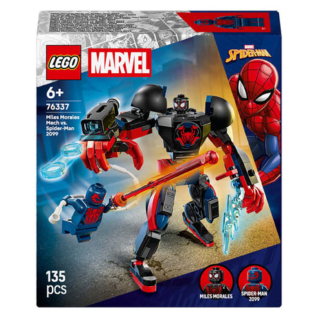Lego Marvel Super Heroes – Miles Morales Mecha vs. Spider-Man 2099 Konstruktionsspielzeug (76337)