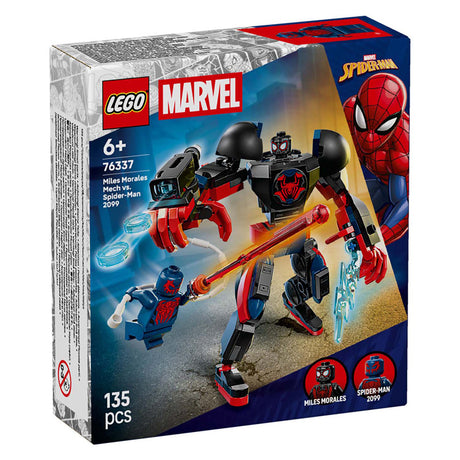 Lego Marvel Super Heroes – Miles Morales Mecha vs. Spider-Man 2099 Konstruktionsspielzeug (76337)