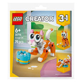 Lego 30714 Tasche orange Katze | 10 Stück