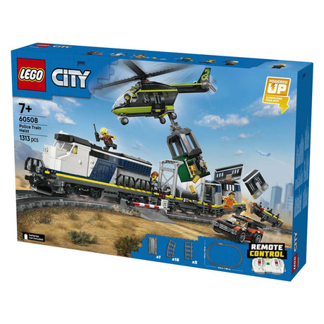 Lego® City Überfall auf Polizeizug – Spielzeugeisenbahn-Set – 60508