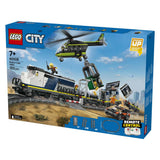 Lego ® city overval op politietrein - speelgoedtreinset - 60508