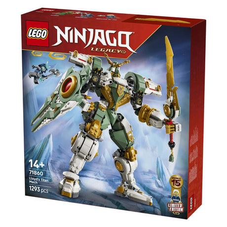 Lego® Ninjago® 15-jähriges Jubiläum: Lloyds riesiges Mech-Spielzeug 71860