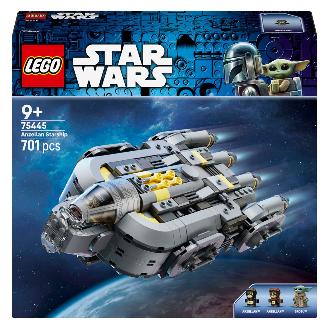 Lego star wars anzellan starship - 75445