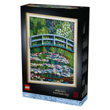 Lego ® art claude monet – brug over een vijver met waterlelies 31220