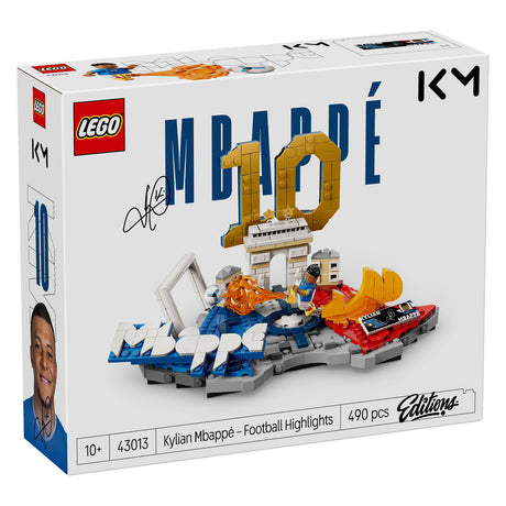Lego Editions Kylian Mbappé – Fußball-Highlights Fußballspielzeug für Kinder – 43013