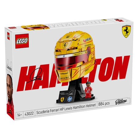 Lego editions scuderia ferrari hp helm van lewis hamilton - 43022
